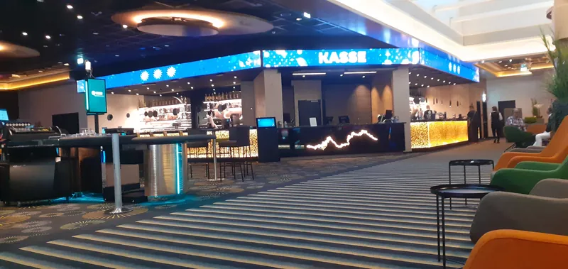 Bar- und Kassenbereich der MERKUR SPIELBANK Monheim
