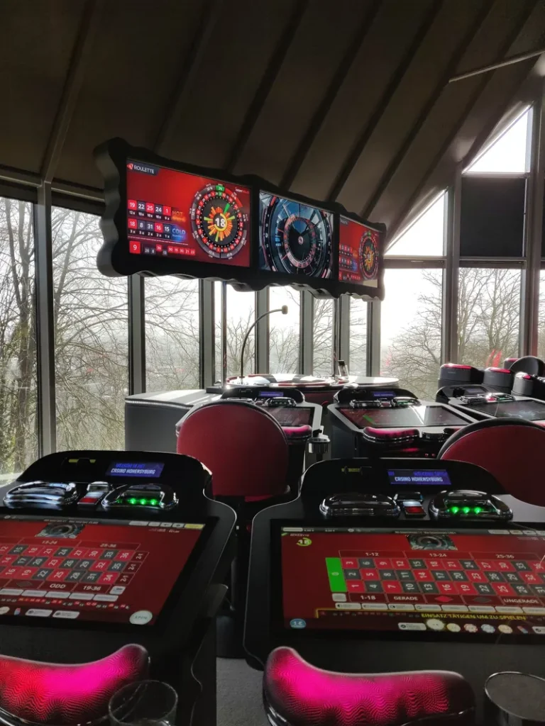 Elektronisches Roulette in der MERKUR SPIELBANK Hohensyburg