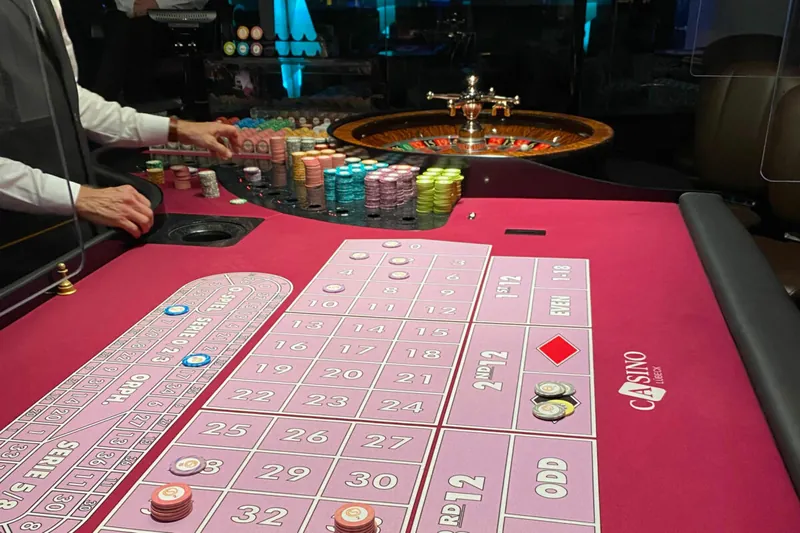 Roulettetisch im Casino Lübeck
