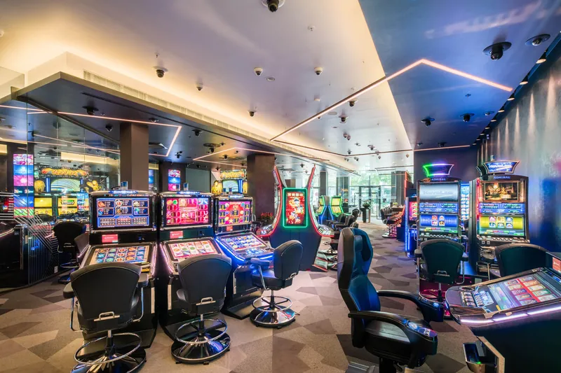 Spielautomaten im Casino Reeperbahn