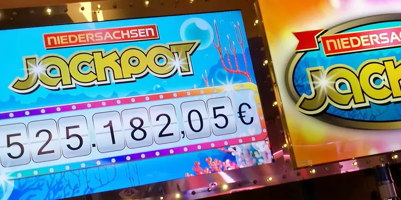 Jackpot Anzeige in der MERKUR SPIELBANK Bad Bentheim