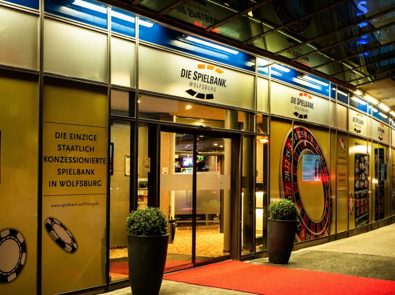 Aussenansicht der MERKUR SPIELBANK Wolfsburg