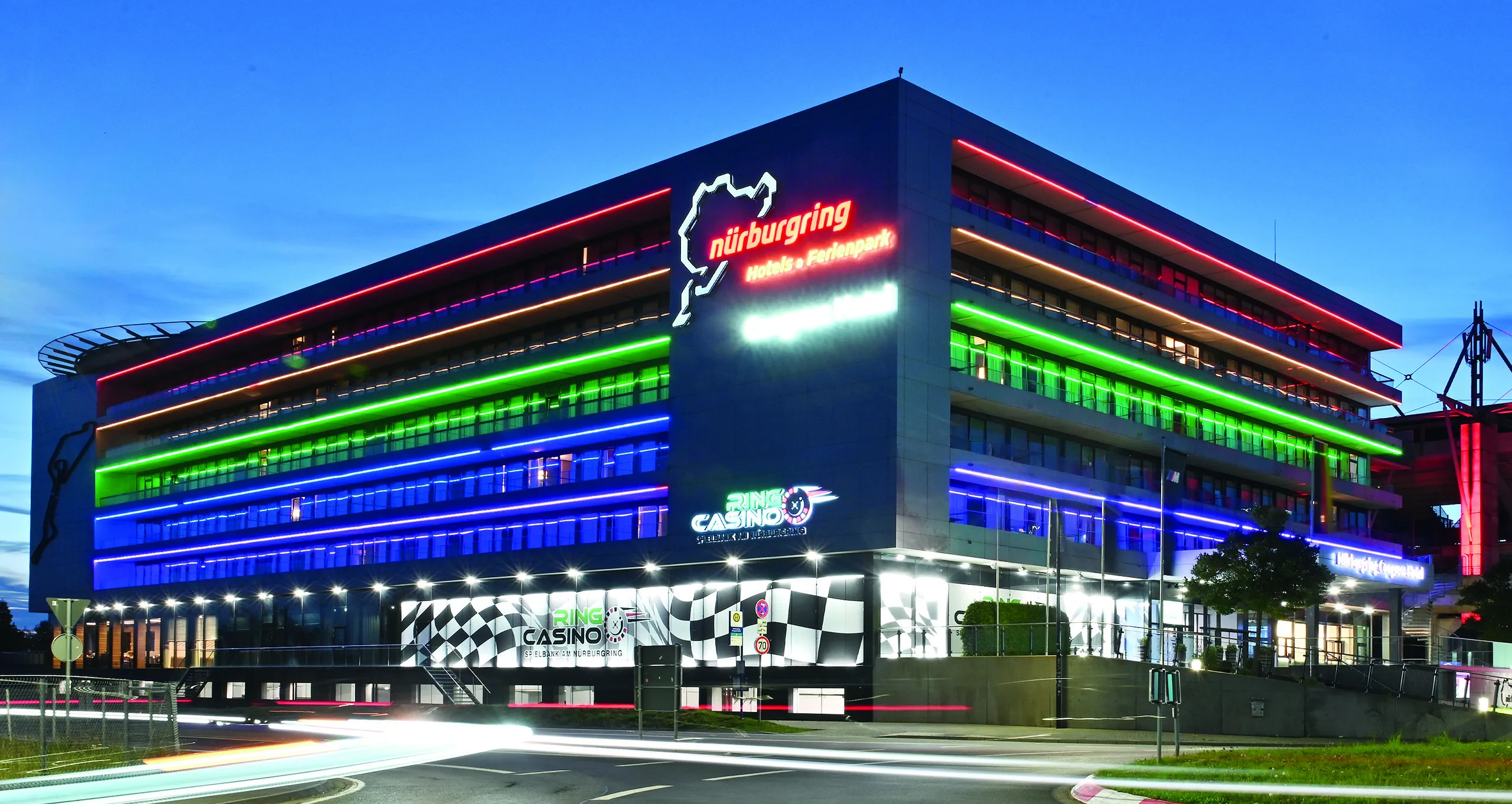 Aussenansicht des Ring Casino