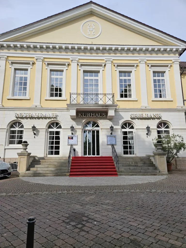 Eingang zum Jackpot Corner der Spielbank Bad Duerkheim