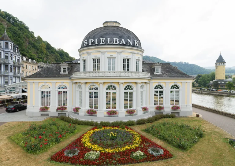 Aussenansicht der Spielbank Bad Ems