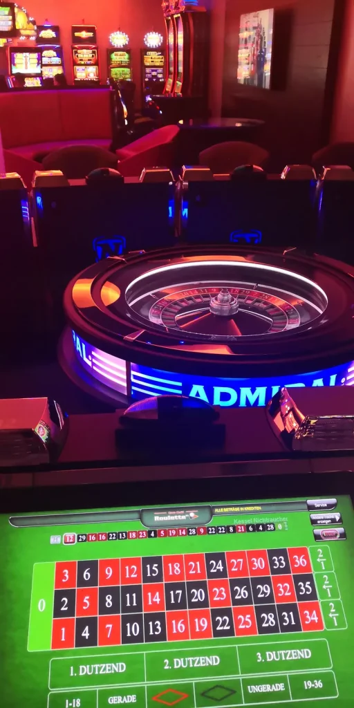 Elektronisches Roulette in der Spielbank Chemnitz