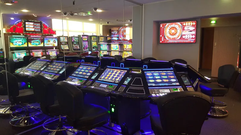 Automatenbereich der Spielbank Cottbus