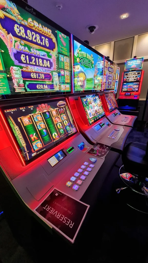 Spielautomaten in der Spielbank Cottbus