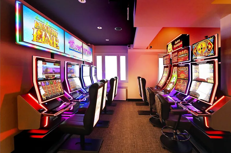 Moderne Spielautomaten in der Spielbank Bad Neuenahr