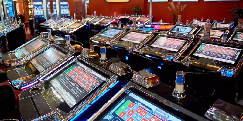 Elektronische Roulette Terminals in der Spielbank Kassel Kurfuersten Galerie