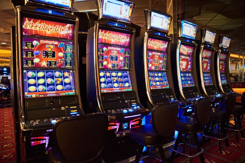 Moderne Spielautomaten in der Spielbank Kassel Kurfuersten Galerie