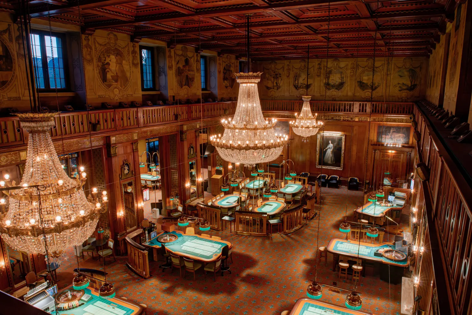 Aussenansicht der Spielbank Wiesbaden